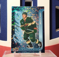 Brock Faber 2024-25 - Dazzlers Blue #Dz-49 Upper Deck Series 1